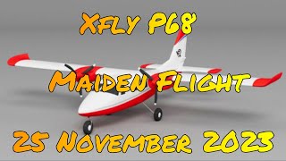 XFly P68 Twin 850mm  Maiden  25 November 2023 [upl. by Mishaan]