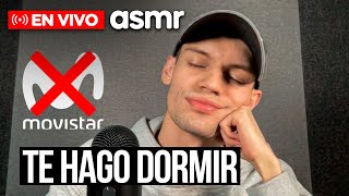 ASMR en VIVO PROBANDO NUEVO INTERNET porque Movistar no soporto xd Te AYUDO A DORMIR [upl. by Olim975]