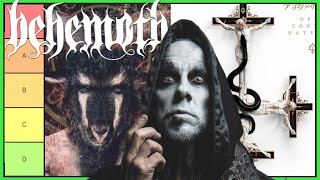 BEHEMOTH Albums RANKED Best To WORST [upl. by Jodee]