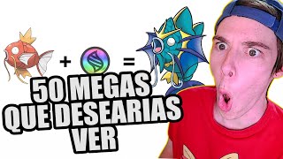 Folagor Reacciona LAS 50 MEJORES MEGAEVOLUCIONES QUE DESEARIAS VER EN POKEMON [upl. by Laurene528]