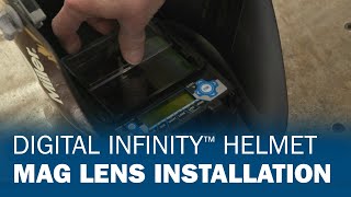 Installing the Mag Lens into Your Digital Infinity Helmet [upl. by Adiazteb584]