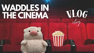 VLOG Waddles At The Cinema unpacking the magic mouse [upl. by Mose]