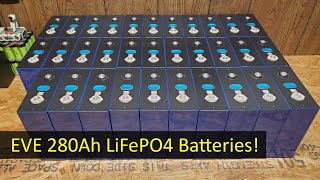 EVE 280Ah 32V LiFePO4 Prismatic Batteries Shenzhen Basen [upl. by Allimac357]