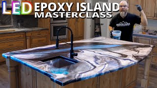 Installing Metallic Epoxy Countertop Kit with my Hands [upl. by Iturk]