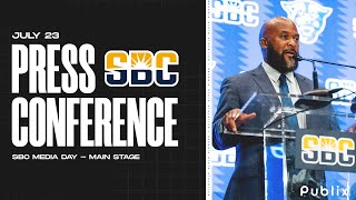 PRESSER 2024 Sun Belt Conference Media Day Main Stage  Football [upl. by Rediah485]