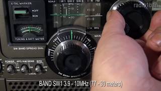 SONY Shortwave Radio ICF5900 has comleted the maintenance in Mar 2013 [upl. by Anirba803]