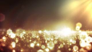 Footage Background Gold Bokeh and Lights [upl. by Leftwich]