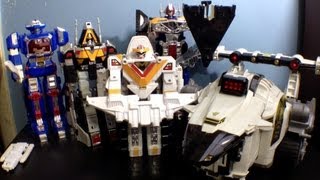 Power Rangers Season 6 Zords Toy Reviews  Space [upl. by Armahs]