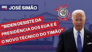 “Biden desiste da presidência dos EUA e é o novo técnico do Corinthians”  José Simão [upl. by Eikceb]