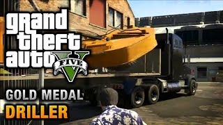 GTA 5  Mission 77  Driller 100 Gold Medal Walkthrough [upl. by Casanova]