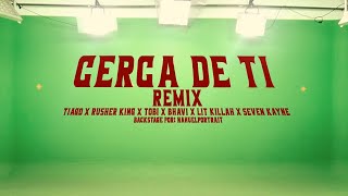 REACCIÓN A  TIAGO PZK RUSHERKING LIT KILLAH SEVEN KAYNE  CERCA DE TI REMIX OFFICIAL VIDEO [upl. by Rube]