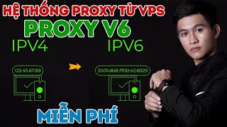 HƯỚNG DẪN TẠO HỆ THỐNG 1000 PROXY V6 BẰNG VPS  CREATE PROXY V6 WITH VPS [upl. by Haelahk192]