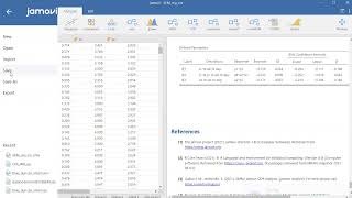 Confirmatory factor analysis in JAMOVI [upl. by Aufa]