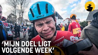 Arnaud De Lie gaat nog bijtrainen na Bredene Koksijde Classic “Mijn doel ligt volgende week” [upl. by Vernita]