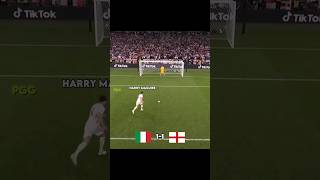 Italy vs England  Penalty shootout Euros 2020 football edit viral euro2024 [upl. by Macdougall]