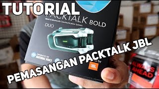 TUTORIAL pemasangan Bluetooth PACKTALK BOLD JBL pada LS2 AirFlow [upl. by Heer]