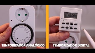 Aprende a programar un Temporizador Digital y un Temporizador Analógico [upl. by Leasia]