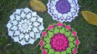 Carpeta fácil de tejer en crochet paso a paso Tutorial DIY Parte 12 [upl. by Anelem]