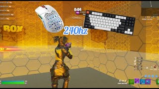 Keychron C1 keyboard sounds ASMR Box Fights Fortnite 240FPS [upl. by Bette-Ann]