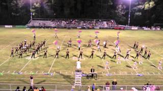 09262014 Citronelle High School Band Half Time Show [upl. by Llemmart]