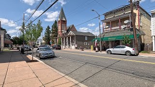 ⁴ᴷ⁶⁰ Walking downtown Hackettstown New Jersey [upl. by Cadmarr]