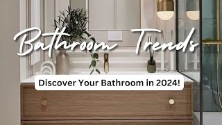 Bathroom Trends 2024  Design ideas and Tips for Bathrooms [upl. by Teeter21]