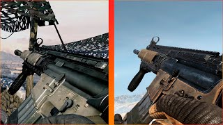 Call of Duty Modern Warfare 2 vs Remastered  All Weapon Reload Animations Comparison [upl. by Llennoc]