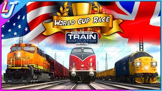 Train Simulator  Strength Challenge World Cup Race [upl. by Sorrows]