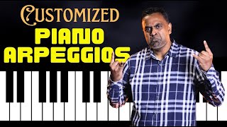 Customized Piano Arpeggios based on ACCENTS [upl. by Enyedy]