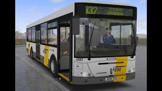 OMSI 2  Steam Edition  Bus Betrieb  Jonckheere Transit 2000  K  De Lijn  Berlin Spandau  DE [upl. by Klug]