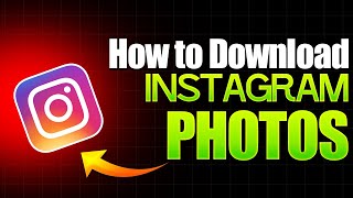 How to download Instagram photos [upl. by Dyane]