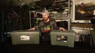 Carpzilla Review von Plano Boxen Sportmans TrunkTransportboxAngelkiste [upl. by Petes722]