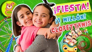 Voy a la FIESTA del MILLÓN DE SUSCRIPTORES de CLODETT [upl. by Nirrol]