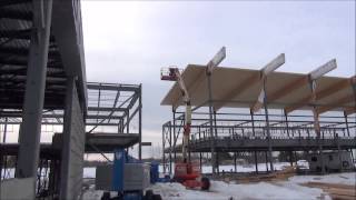 CLT Installation at Innisfil Hydro Ontario Canada [upl. by Audsley]