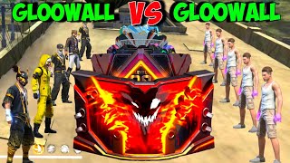 Gloowall Vs Gloowall Skin Challange On Factory Roof  The Chaos New Gloowall  Garena Free Fire [upl. by Amye]