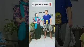 Di prank suami videoshort trendinhshorts komedirumahtangga funny lucu [upl. by Annawal]