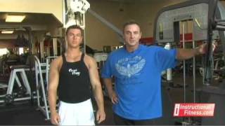 Instructional Fitness  Cable Crossovers [upl. by Arny690]