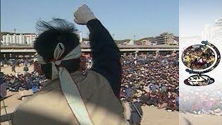 Protests and Dissent In Undemocratic South Korea 1997 [upl. by Adnaerb]