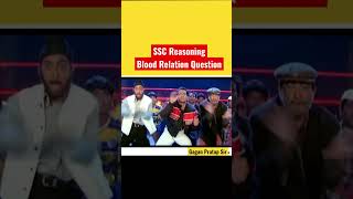 SSC Reasoning Blood Relation Question ssc ssccgl reasoning [upl. by Paschasia88]