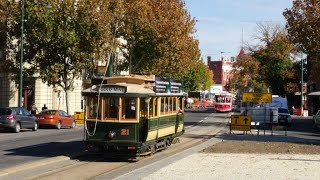 Bendigo Tramways 09 May 2014 [upl. by Nylek]