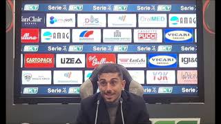 La conferenza stampa post partita di Mister Longo [upl. by Vastah178]