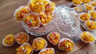 Cornflakes Madu  Kuih Raya Sangat Mudah  Easy Honey Cornflakes Cookies [upl. by Tizes596]