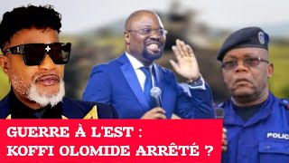 Guerre à lEst  Koffi Olomide ARRÊTÉ [upl. by Sirred]