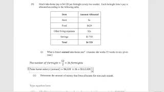 CXC CSEC Math Paper 2  June 2019 Question 1 [upl. by Irpak872]