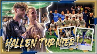 WIR MACHEN ZUM ERSTEN MAL BEI EINEM HALLENTURNIER MIT️⚽️ Delay Sports Cup Highlights🔥 [upl. by Nylzzaj]