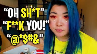 ItsFunneh swearing on camera VERY RUDE [upl. by Dyke]