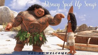 Youre Welcome Sped Up Moana TikTok Audio [upl. by Baillieu]