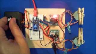 Arduino and Two Stepper Motors [upl. by Ikkiv]