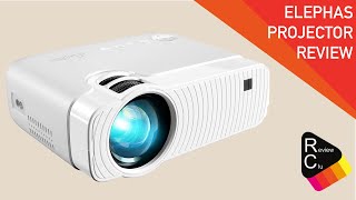 Elephas mini projector unboxing and first impression [upl. by Nnyluqcaj]