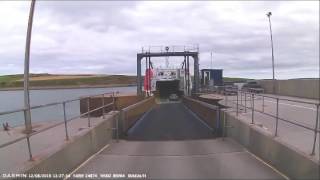 Ferry from Westray to Kirkwall 12082015 [upl. by Annhej]